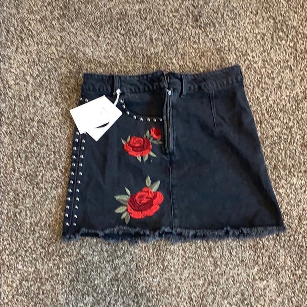 Black jean skirt SIZE 27